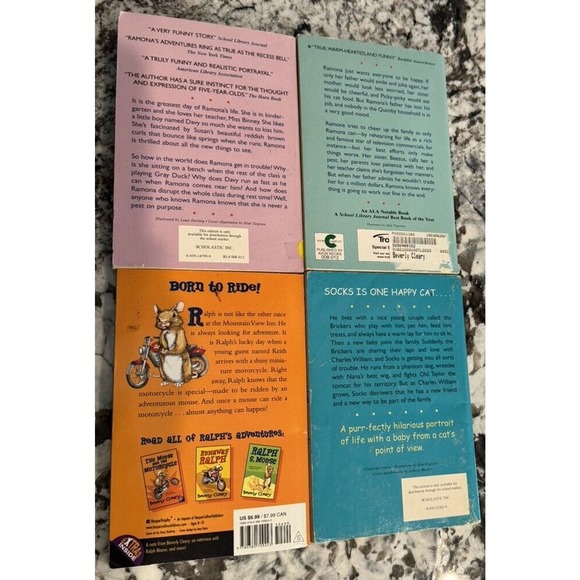 4 Beverly Cleary Books - Picture 2 of 2